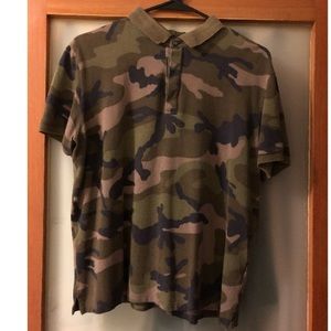 Valentino Vintage Camo Polo